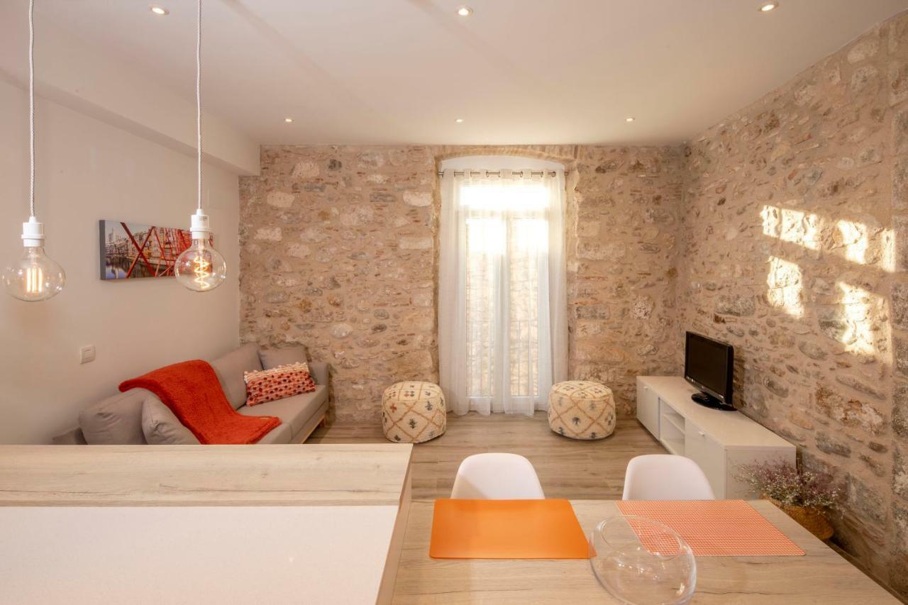 Apartamento Historico En El Barri Vell Girona Daire Dış mekan fotoğraf