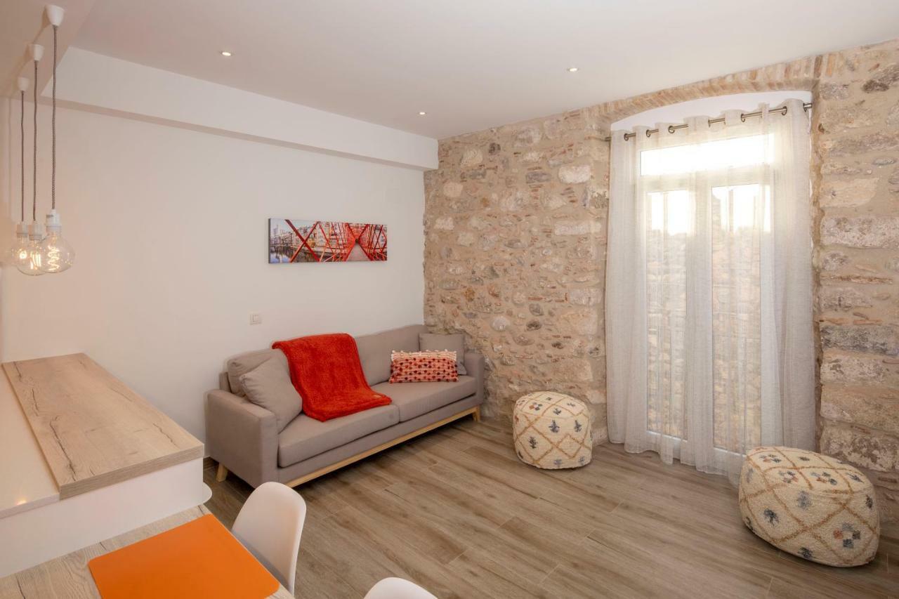 Apartamento Historico En El Barri Vell Girona Dış mekan fotoğraf